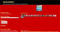 Desktop Screenshot of iklanhangat.blogspot.com