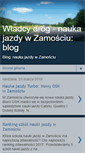 Mobile Screenshot of naukajazdyzamosc.blogspot.com
