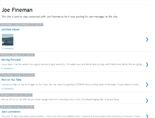 Tablet Screenshot of joefineman.blogspot.com