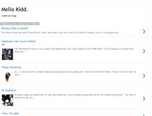 Tablet Screenshot of mellokidd.blogspot.com
