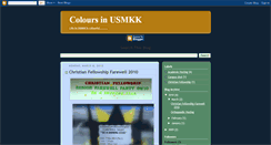 Desktop Screenshot of coloursinusmkk.blogspot.com