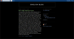 Desktop Screenshot of kyleysenglishblog.blogspot.com