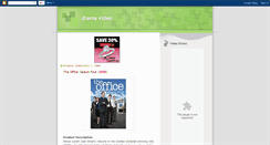 Desktop Screenshot of drama-video.blogspot.com