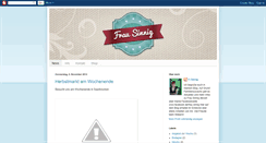 Desktop Screenshot of frausinnig.blogspot.com