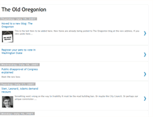 Tablet Screenshot of nottheoregonian.blogspot.com