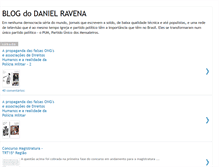 Tablet Screenshot of danielravena.blogspot.com