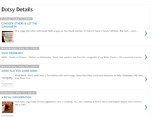 Tablet Screenshot of dotsydetails.blogspot.com