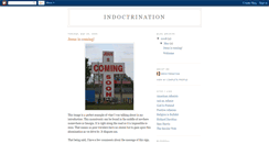 Desktop Screenshot of indoctrinationamerica.blogspot.com