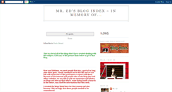 Desktop Screenshot of mredindex-inmemoryof.blogspot.com