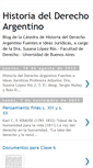 Mobile Screenshot of historiaderechoargentino.blogspot.com