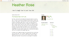 Desktop Screenshot of heatherroseguffey.blogspot.com