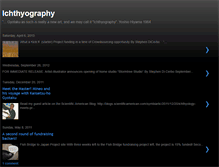 Tablet Screenshot of ichthyography.blogspot.com