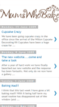 Mobile Screenshot of mumswhobake.blogspot.com