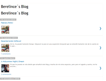 Tablet Screenshot of berelince.blogspot.com