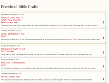 Tablet Screenshot of preschoolbible-crafts.blogspot.com