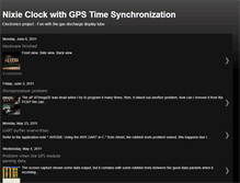 Tablet Screenshot of project-nixie.blogspot.com