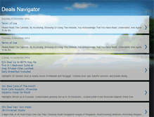 Tablet Screenshot of dealsnavigator.blogspot.com