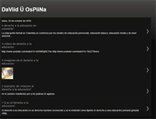 Tablet Screenshot of daviidospiina.blogspot.com