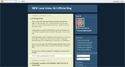 Desktop Screenshot of ibewlu363.blogspot.com