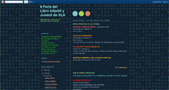 Desktop Screenshot of feriadellibroangostura.blogspot.com