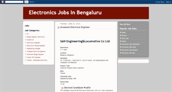 Desktop Screenshot of electronicsjobsbengaluru.blogspot.com