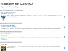 Tablet Screenshot of ciudadanosporlalibertad.blogspot.com