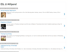 Tablet Screenshot of millpond-esl.blogspot.com
