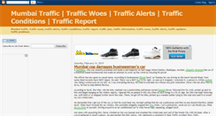 Desktop Screenshot of mumbaitrafficwoes.blogspot.com