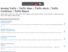 Tablet Screenshot of mumbaitrafficwoes.blogspot.com