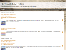 Tablet Screenshot of pengambilankkbda.blogspot.com