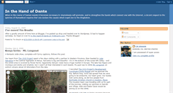 Desktop Screenshot of inthehandofdante.blogspot.com