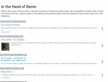 Tablet Screenshot of inthehandofdante.blogspot.com