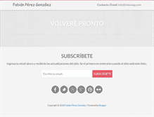 Tablet Screenshot of fabianpg.blogspot.com