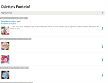 Tablet Screenshot of odettespontelo.blogspot.com