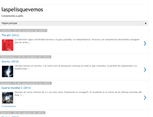 Tablet Screenshot of laspelisquevemos.blogspot.com