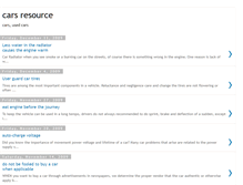 Tablet Screenshot of carsresource.blogspot.com