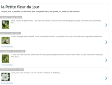 Tablet Screenshot of la-petite-fleur-du-jour.blogspot.com