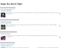 Tablet Screenshot of magicbusmovienight.blogspot.com