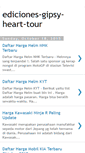 Mobile Screenshot of ediciones-gipsy-heart-tour.blogspot.com