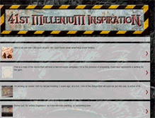 Tablet Screenshot of 41milleniuminspiration.blogspot.com