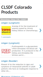 Mobile Screenshot of clsdfcoloradoproducts.blogspot.com