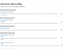 Tablet Screenshot of kysports.blogspot.com