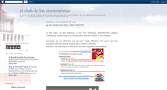 Desktop Screenshot of elclubdeloseconomistas.blogspot.com