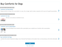 Tablet Screenshot of buycomfortisfordogs.blogspot.com