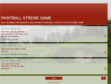 Tablet Screenshot of paintball-xtreme.blogspot.com