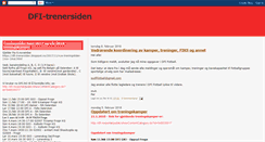 Desktop Screenshot of dfi-trenersiden.blogspot.com