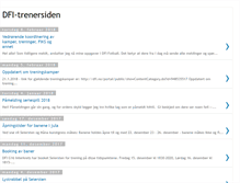 Tablet Screenshot of dfi-trenersiden.blogspot.com