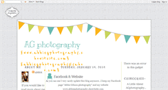 Desktop Screenshot of abbiegphotography.blogspot.com