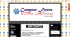 Desktop Screenshot of comprarfloresonline.blogspot.com