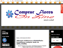 Tablet Screenshot of comprarfloresonline.blogspot.com